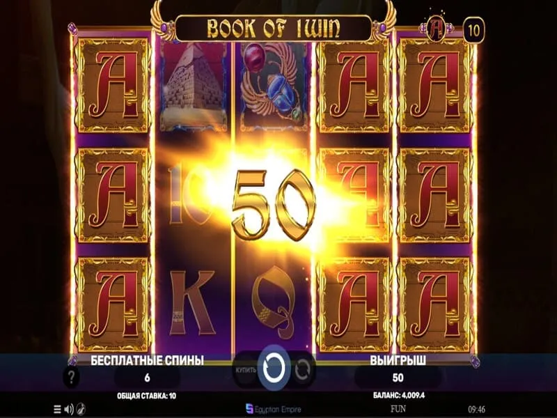 Особенности игры Book of 1win