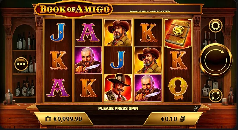 Juego de bonificación y giros gratis