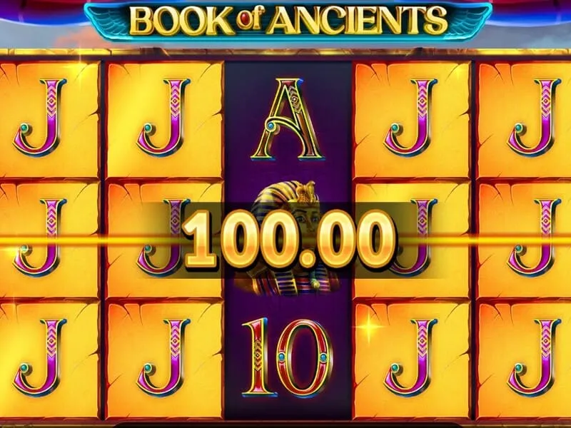 Покупка бонуса в Book of Ancients