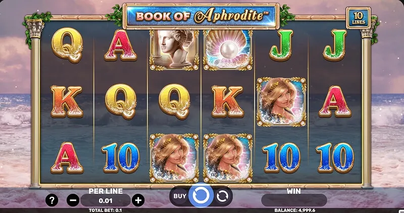 Spielen Sie „Book of Aphrodite” kostenlos