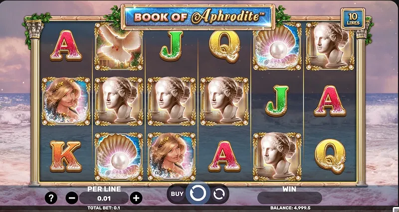 Wo kann man Book of Aphrodite spielen?