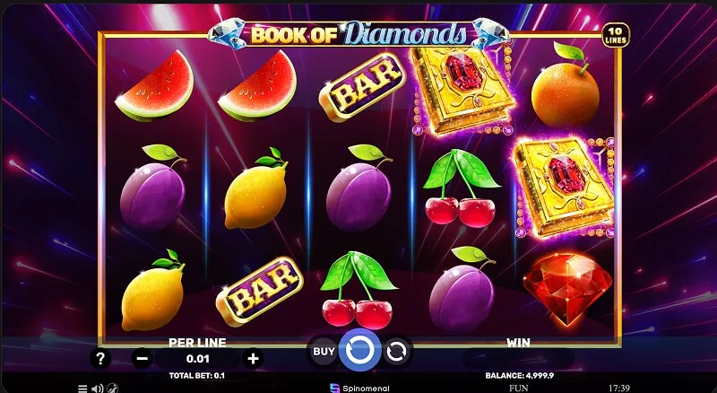 Où jouer à Book of Diamonds