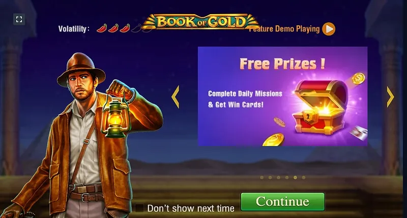 Onde jogar o jogo Book of Gold