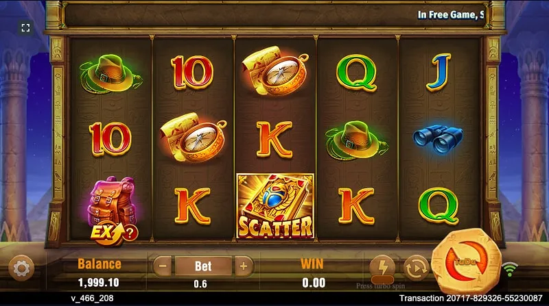 Tabela de pagamentos do Book of Gold