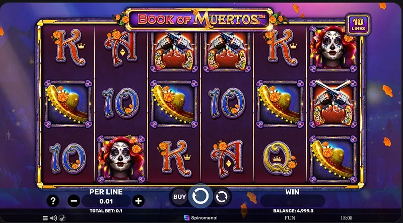 iOS'ta Book of Muertos'u indirme