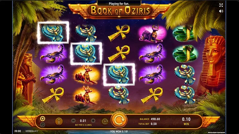 Wo kann man Book of Oziris spielen?