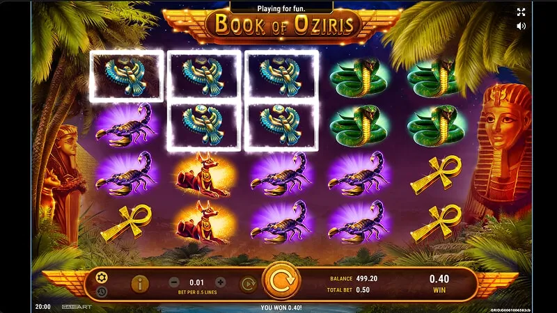 Spielen Sie Book of Oziris kostenlos