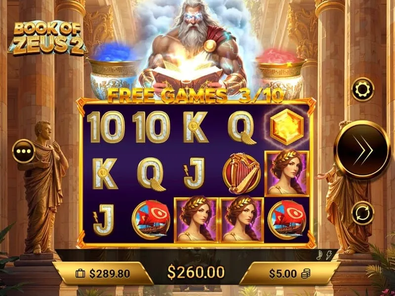 Спецпредложение BUY BONUS в Book of Zeus 2