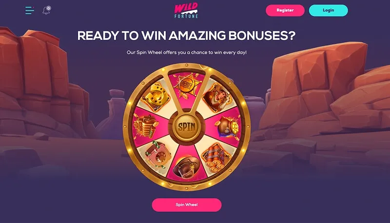 Ventajas del casino online Wild Fortune para jugar a Book of Dead