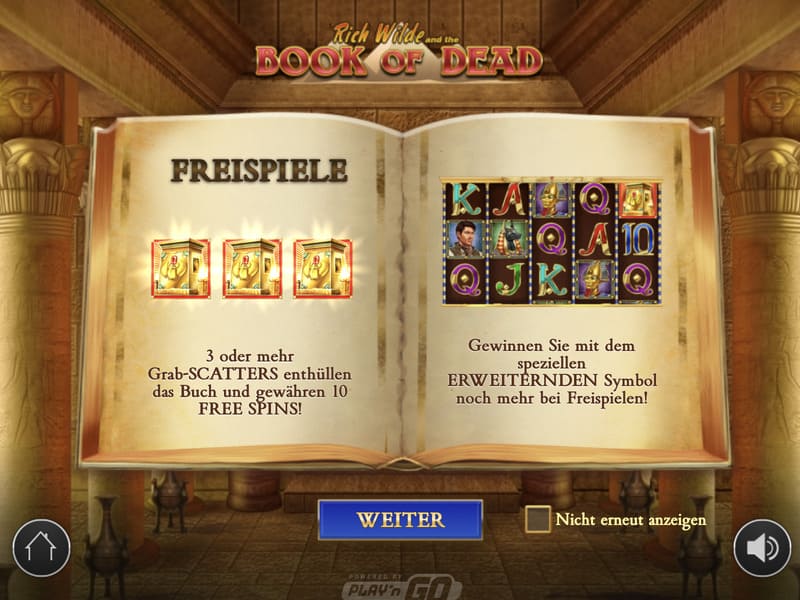 Book of Dead ist das beliebteste Buch in der Welt von Online-Slots