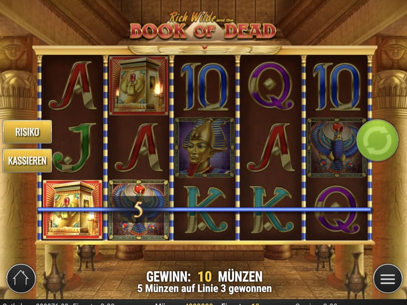 Feedbacks von Spielern um den Book of Dead Slot im Online-Kasino