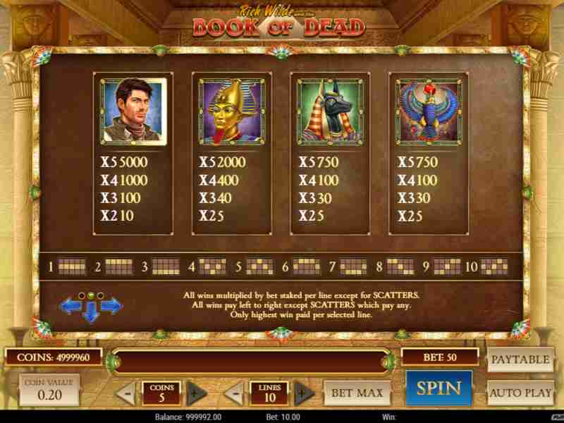 Strategies and tactics in Book of Dead slot - how to play