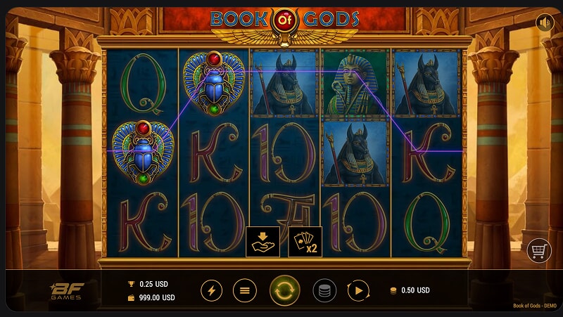 Играть бесплатно в Book of Gods