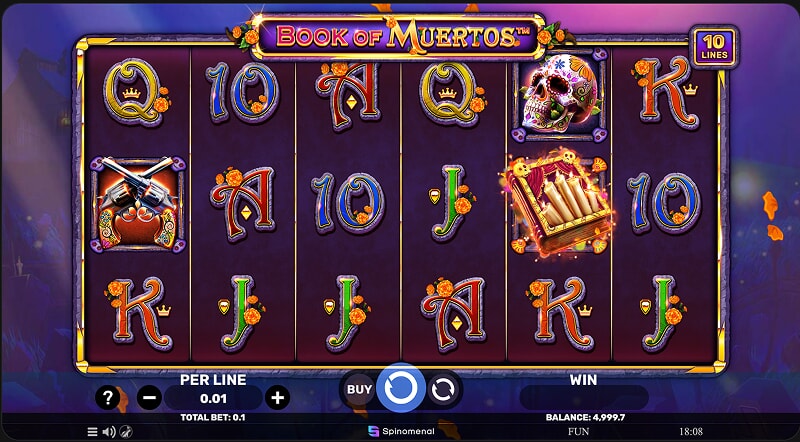 Играть бесплатно в Book of Muertos