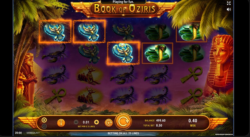 Стратегии и тактики в слоте Book of Oziris