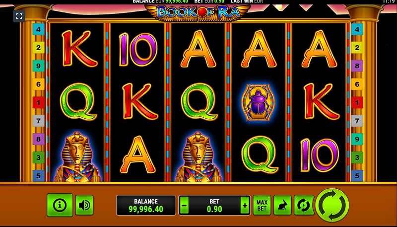 Особенности игры Book of Ra